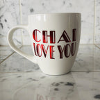 Chai Love You Mug by Modern Desi