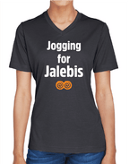 Jogging for Jalebis V-Neck by Modern Desi
