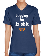 Jogging for Jalebis V-Neck by Modern Desi