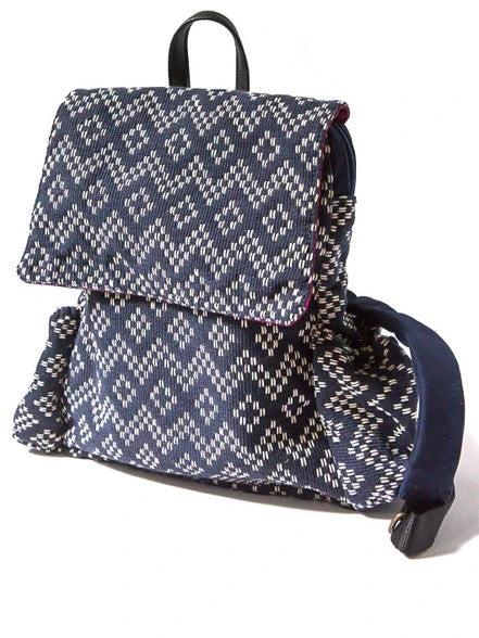 Journeyer Backpack - Woven Geometrics by Fair Anita