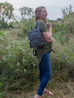 Journeyer Backpack - Woven Geometrics by Fair Anita