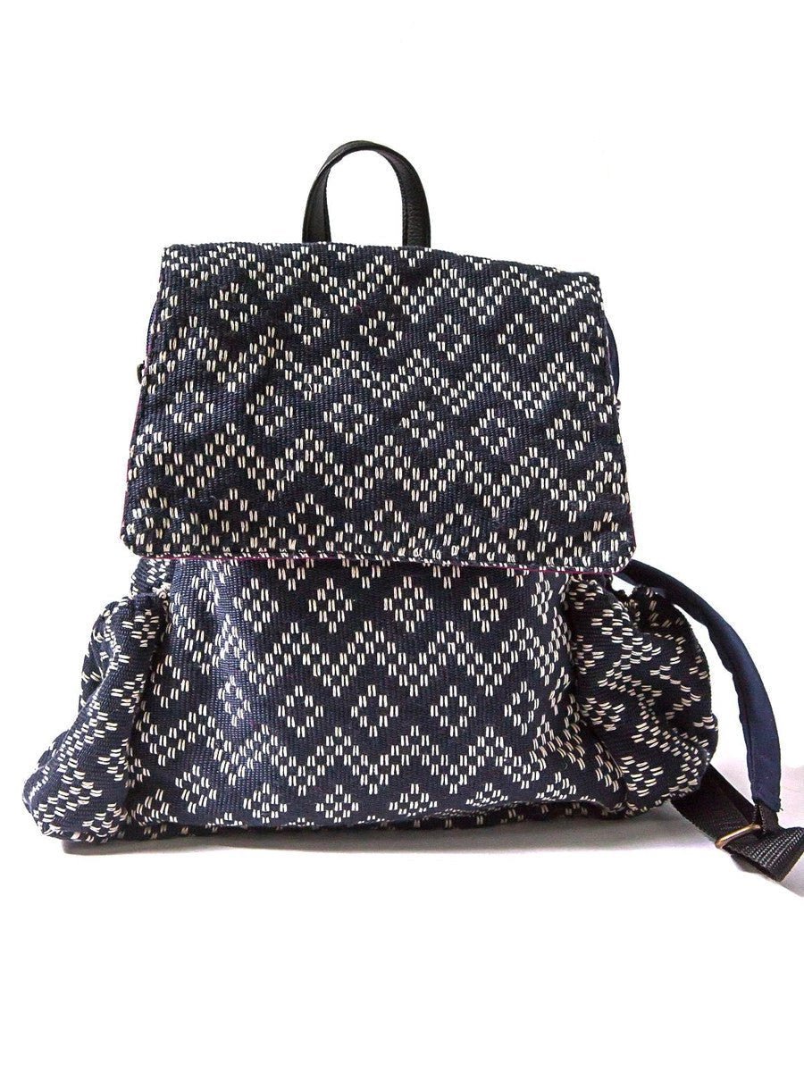 Journeyer Backpack - Woven Geometrics by Fair Anita
