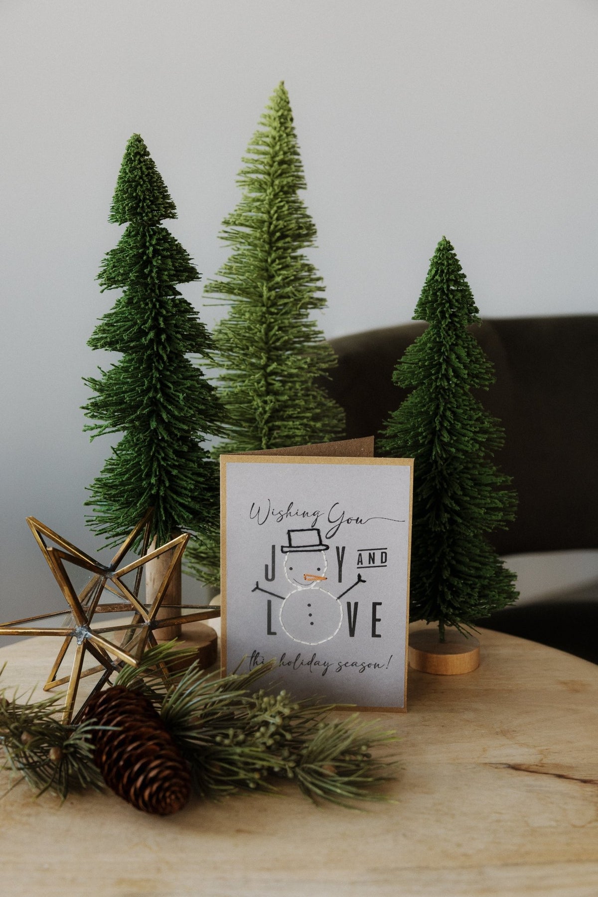 Joy & Love Holiday Greeting Cards Christmas La Vie Bien Joy & Love Holiday Greeting Cards