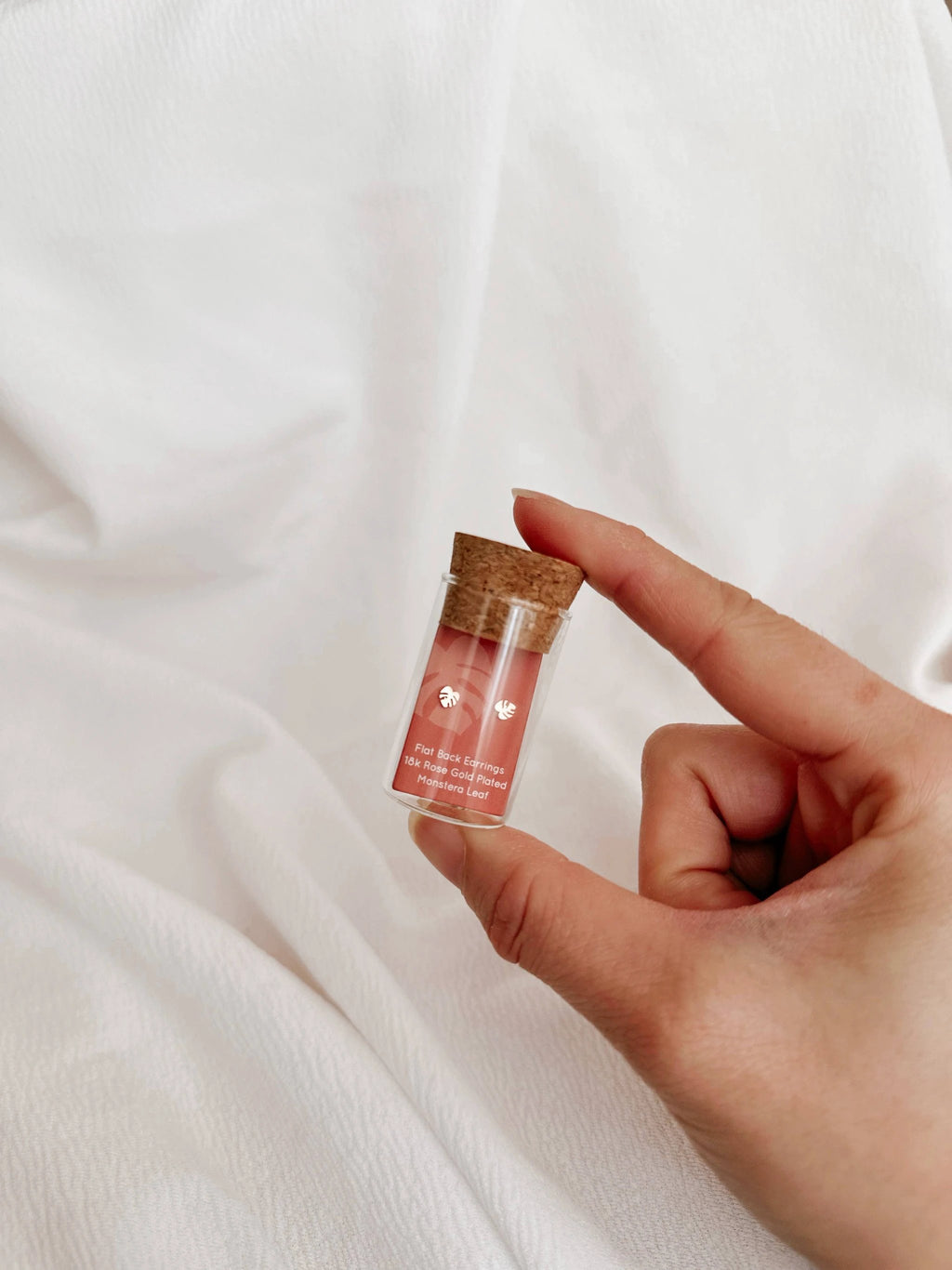 Flat Back Teeny Tiny Monstera Deliciosa Plant Studs by JT Trading Post