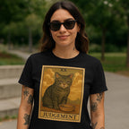 Judgement Cat Tarot T-Shirt Guys Shirt La Vie Bien Judgement Cat Tarot T-Shirt