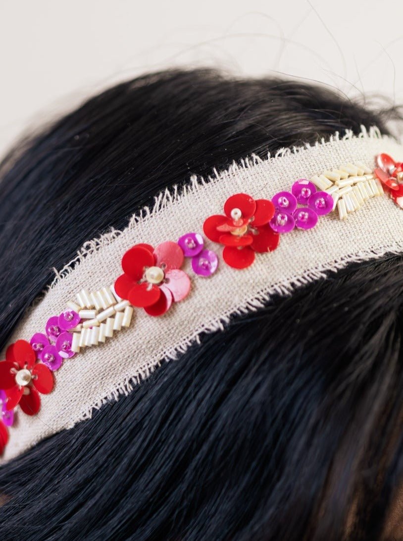 Juliet Beaded Headband by Ash & Rose