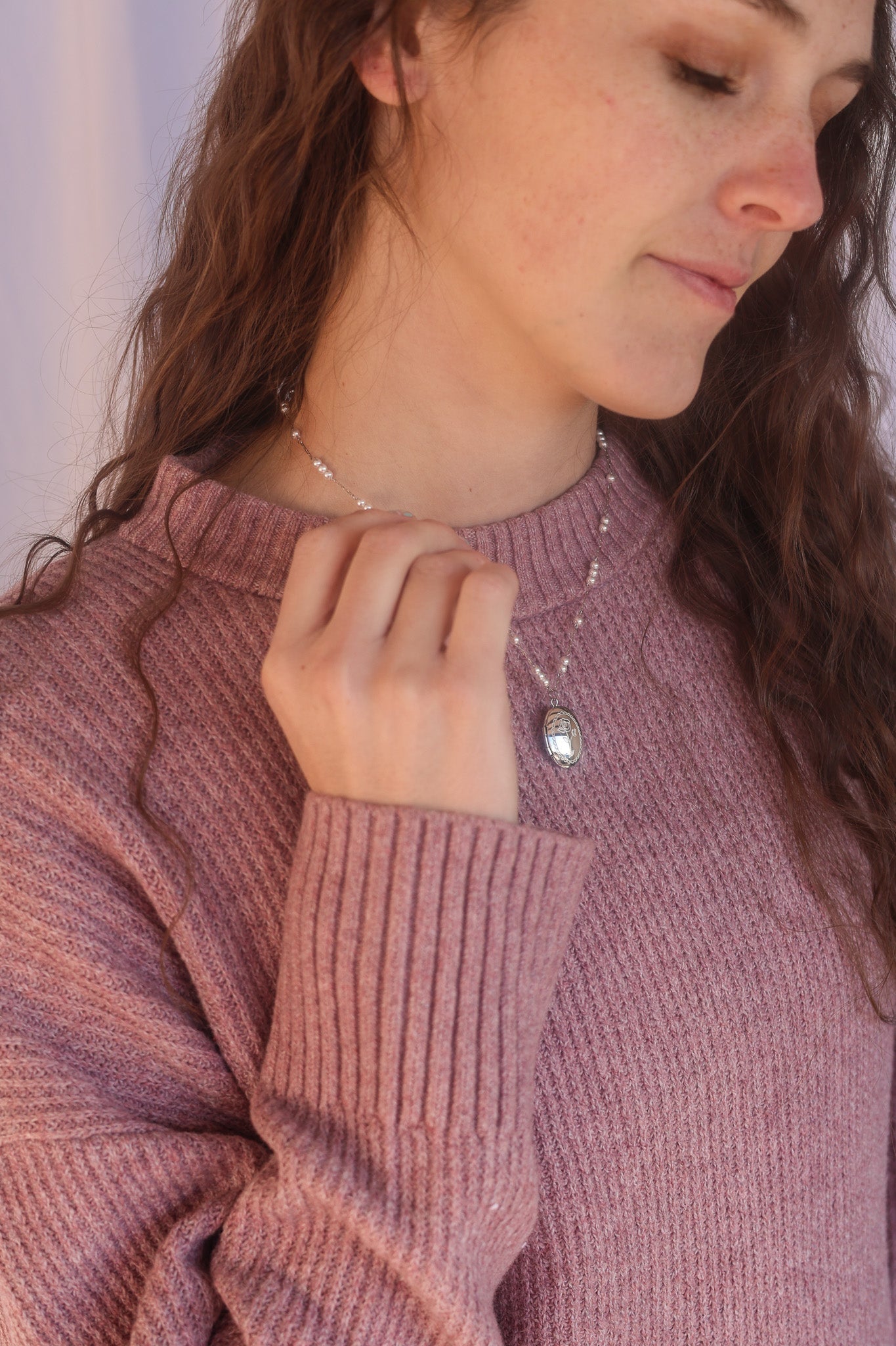 Juliet Locket Necklace La Vie Bien Juliet Locket