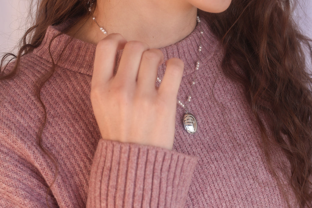 Juliet Locket Necklace La Vie Bien Juliet Locket