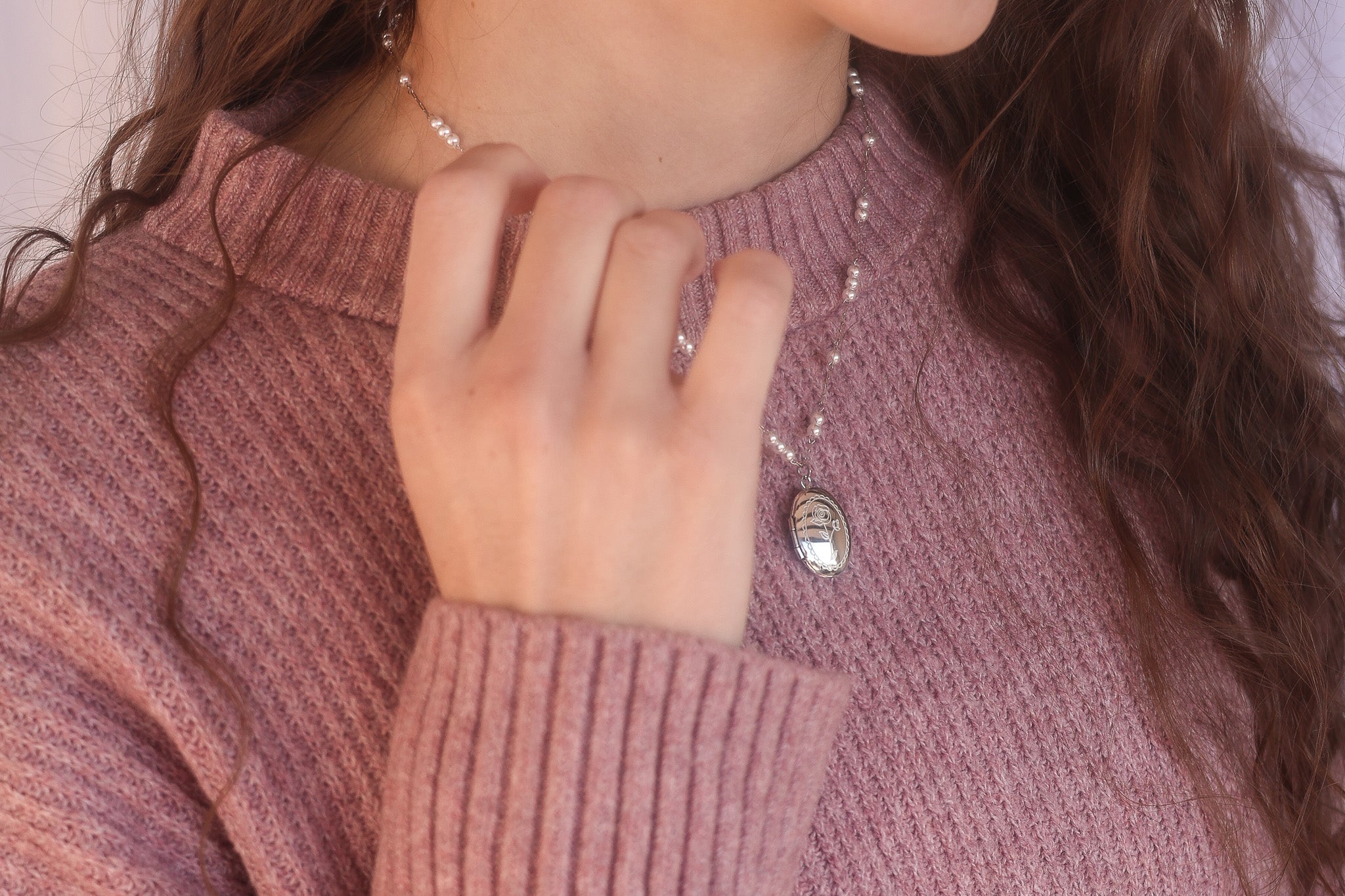 Juliet Locket Necklace La Vie Bien Juliet Locket