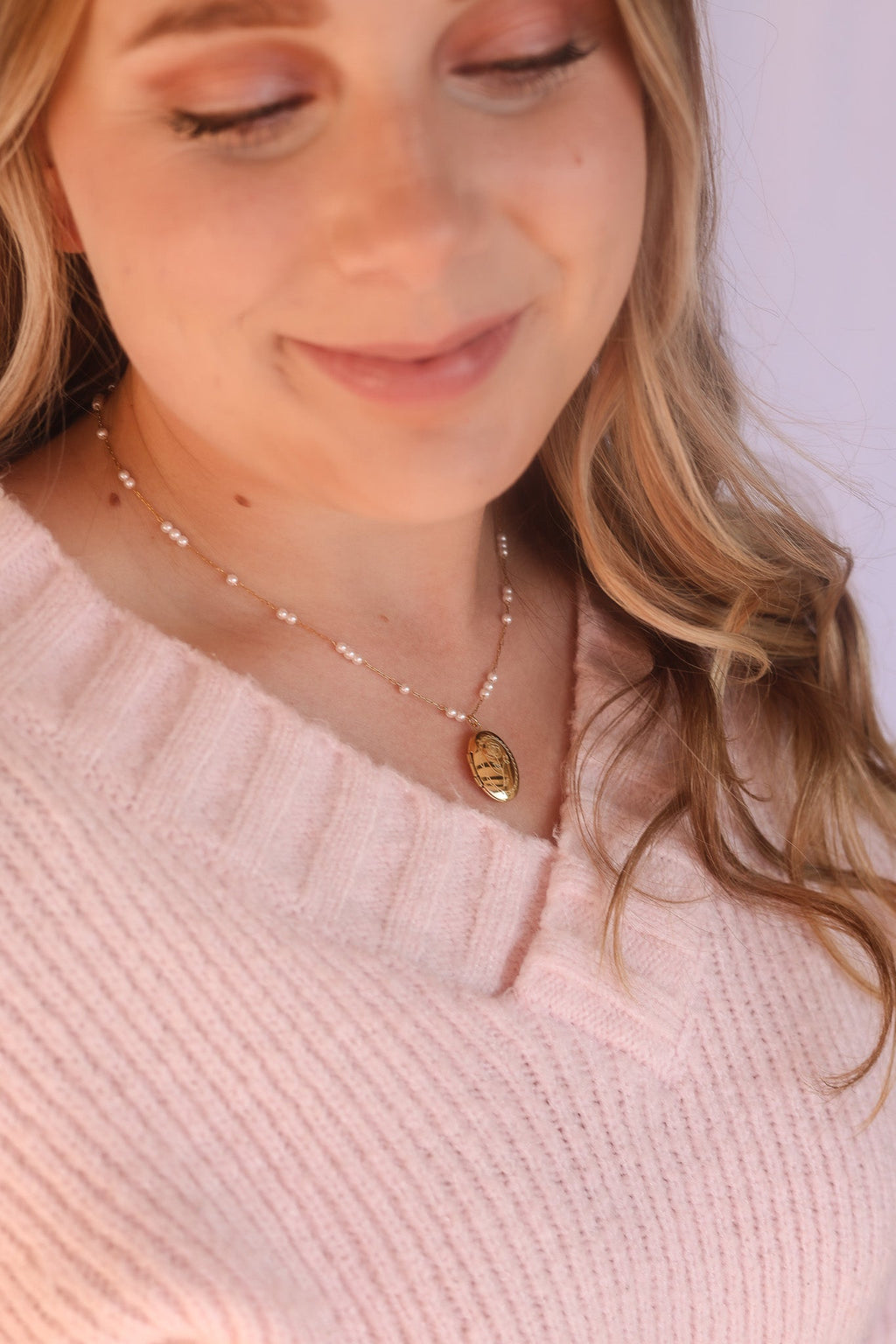 Juliet Locket Necklace La Vie Bien Juliet Locket