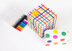 Jumbo Plaid/Dot • Double-Sided Eco Party Wrapping Paper La Vie Bien Jumbo Plaid/Dot • Double-Sided Eco Party Wrapping Paper