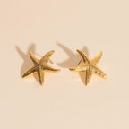 Jumbo Starfish Stud Earrings by Oh Clementine