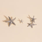 Jumbo Starfish Stud Earrings by Oh Clementine