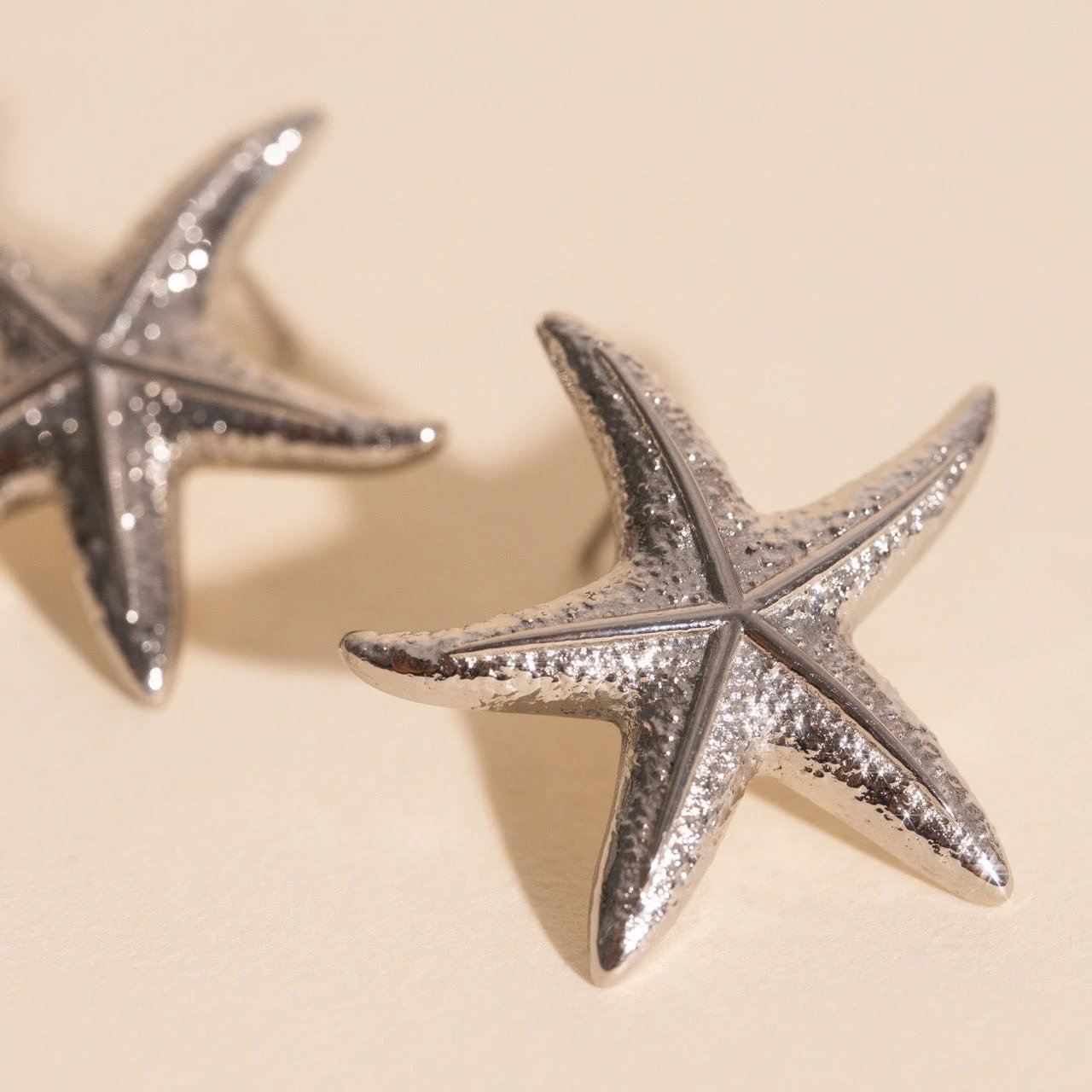 Jumbo Starfish Stud Earrings by Oh Clementine