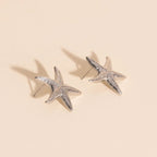 Jumbo Starfish Stud Earrings by Oh Clementine
