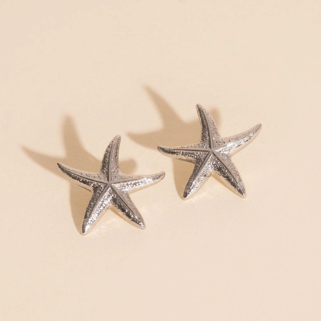 Jumbo Starfish Stud Earrings by Oh Clementine