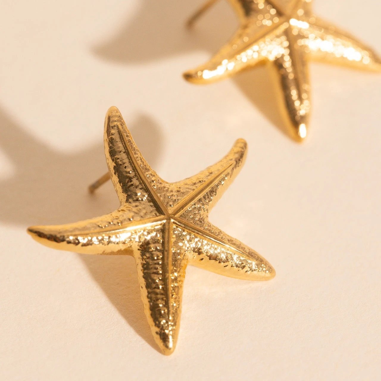 Jumbo Starfish Stud Earrings by Oh Clementine
