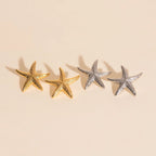 Jumbo Starfish Stud Earrings by Oh Clementine