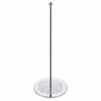 Ornate Silver Metal Rod Tree Topper Stand Display Stand 10 Inches