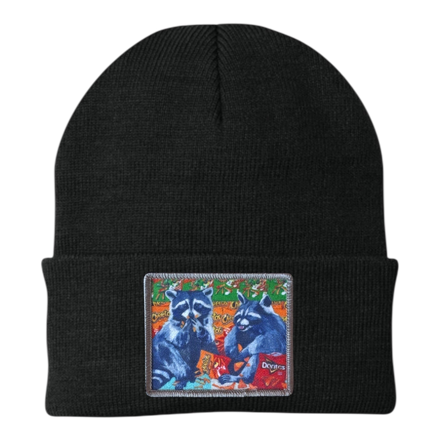 Junk Food Bandits Raccoon Beanie Hats La Vie Bien Junk Food Bandits Raccoon Beanie