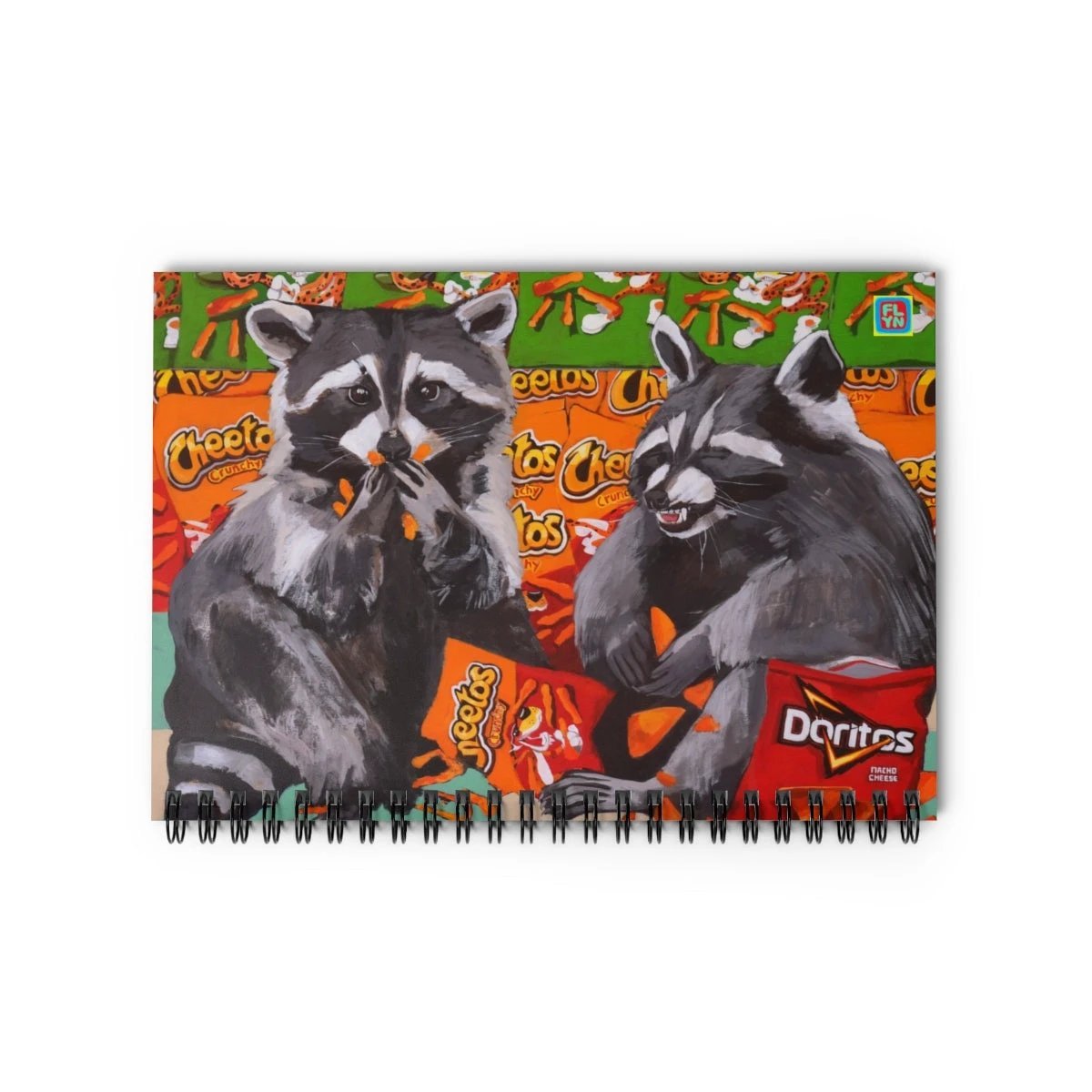 Junkfood Bandits Notebook by FLYNhats