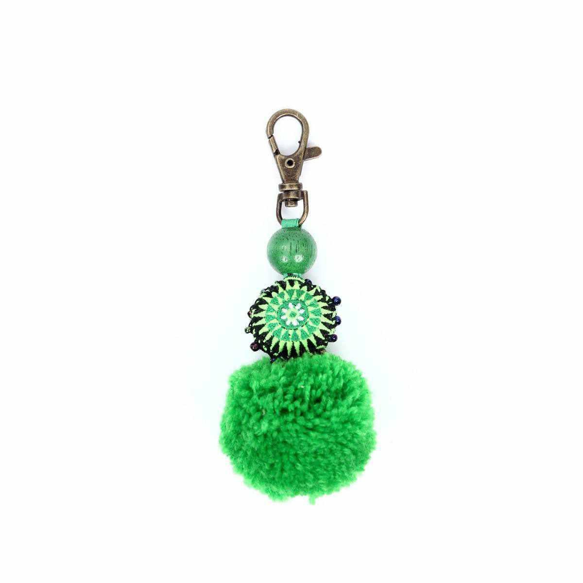 Jupiter Pom Pom Zipper Pull - Thailand Zipper Pulls La Vie Bien Jupiter Pom Pom Zipper Pull - Thailand