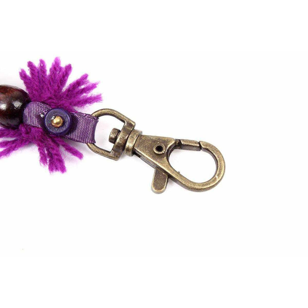 Jupiter Pom Pom Zipper Pull - Thailand Zipper Pulls La Vie Bien Jupiter Pom Pom Zipper Pull - Thailand