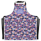 Just A Girl Staring At A Dinner Asking It To Cook Itself Funny Cooking and BBQ Apron 2 Pockets Adjustable Strap 100% Cotton | Gift for Her by The Bullish Store