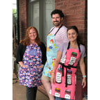 Just A Girl Staring At A Dinner Asking It To Cook Itself Funny Cooking and BBQ Apron 2 Pockets Adjustable Strap 100% Cotton | Gift for Her by The Bullish Store