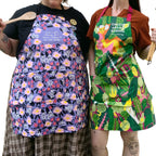 Just A Girl Staring At A Dinner Asking It To Cook Itself Funny Cooking and BBQ Apron 2 Pockets Adjustable Strap 100% Cotton | Gift for Her by The Bullish Store