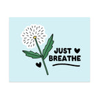 Just Breathe Unframed Art Print Art Print La Vie Bien Just Breathe Unframed Art Print