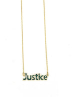 Justice Necklace by Fair Anita