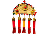 Jute Hanging with Tassels Festive Decor La Vie Bien Jute Hanging with Tassels