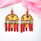 Jute Hanging with Tassels Festive Decor La Vie Bien Jute Hanging with Tassels