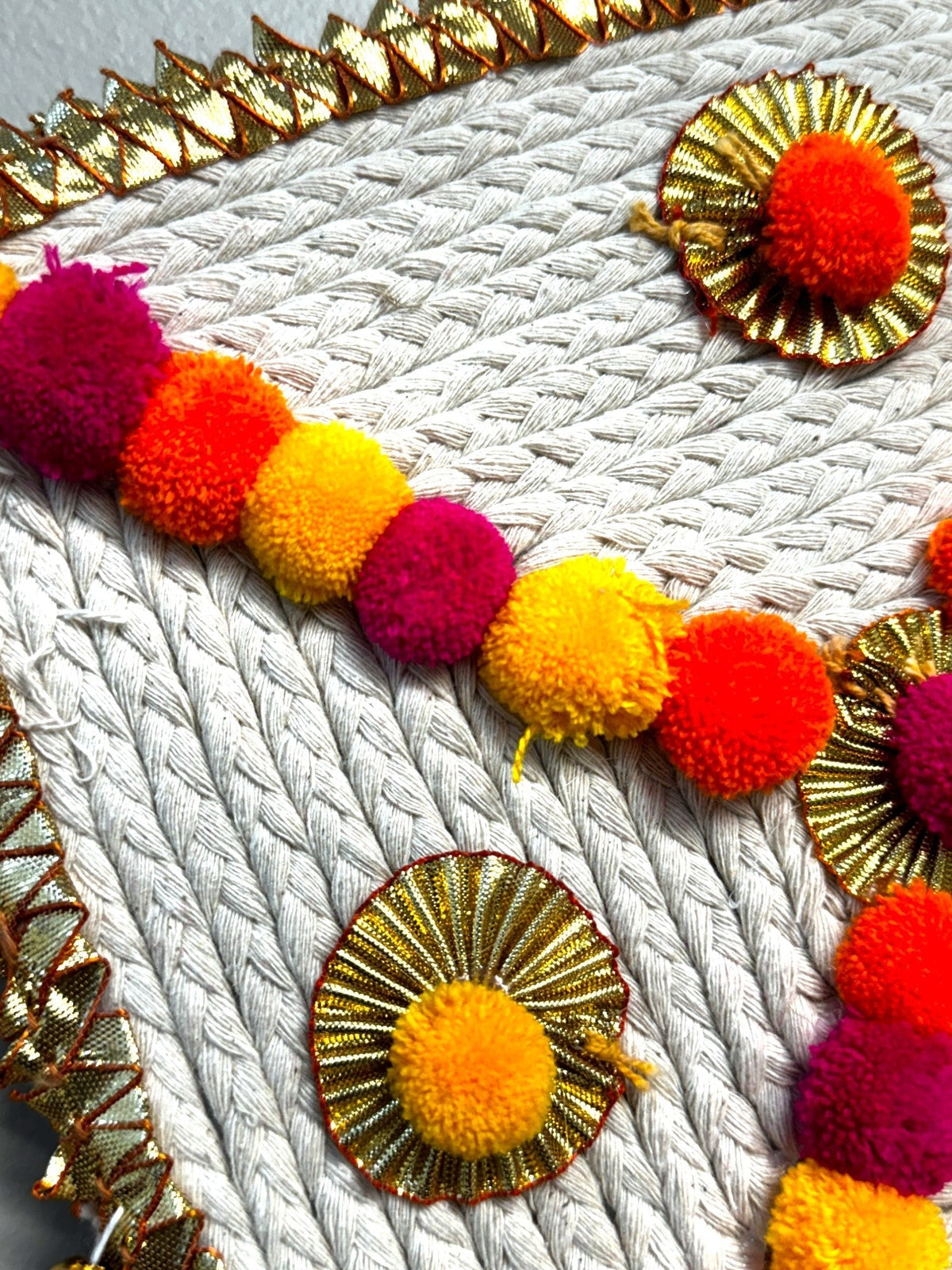 Jute Kite & Tassels Hanging Festive Decor La Vie Bien Jute Kite & Tassels Hanging