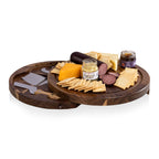Acacia Circo Cheese Board with Gourmet Gift Pack