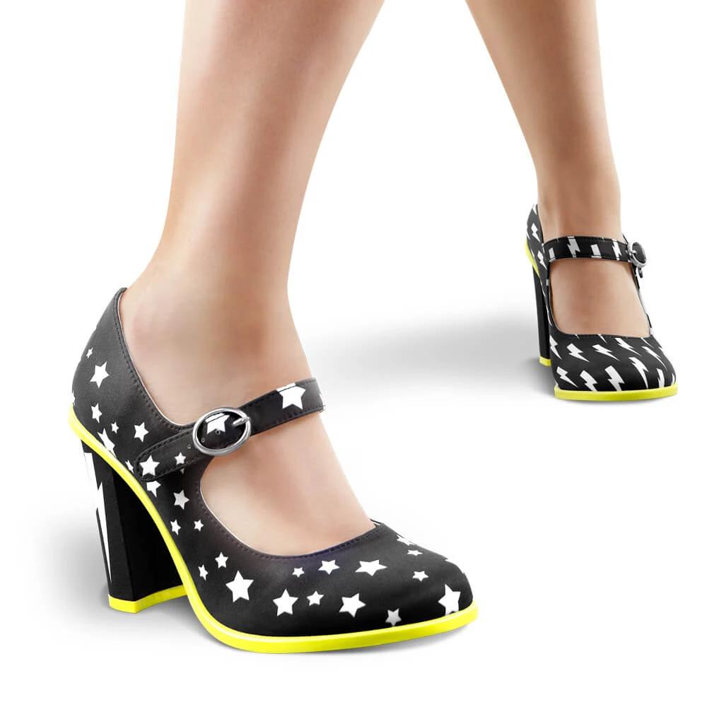 Chocolaticas® High Heels Storm Women's Mary Jane Pump by Hot Chocolate Design