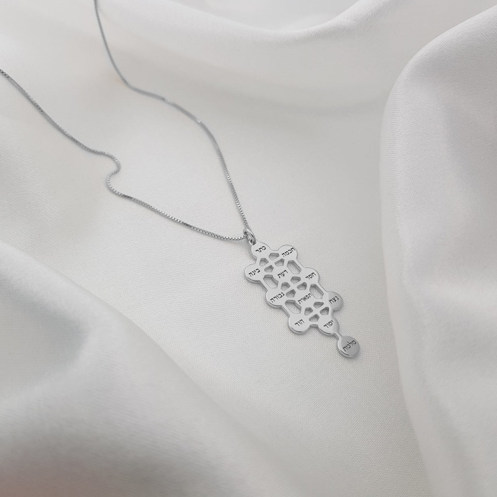 Kabbalah Tree Necklace La Vie Bien Kabbalah Tree Necklace