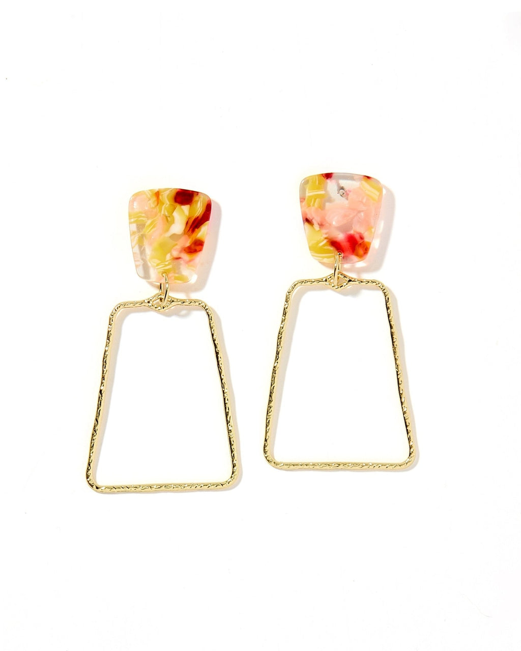 Kaelyn Statement Earrings - Autumn Bouquet