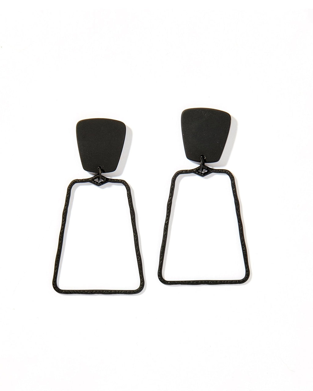 Kaelyn Statement Earrings - True Black