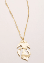 Kai Leaf Necklace – 28" La Vie Bien Kai Leaf Necklace – 28"