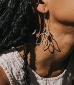 Kairavini Lotus Petal Drop Earrings HME stock line La Vie Bien Kairavini Lotus Petal Drop Earrings