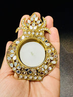 Kalash Shaped Mirror Diyas/ T-Light Holder La Vie Bien Kalash Shaped Mirror Diyas/ T-Light Holder
