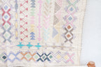 Kaleidoscope Hand - stitched Cotton Tribal Kantha Throw