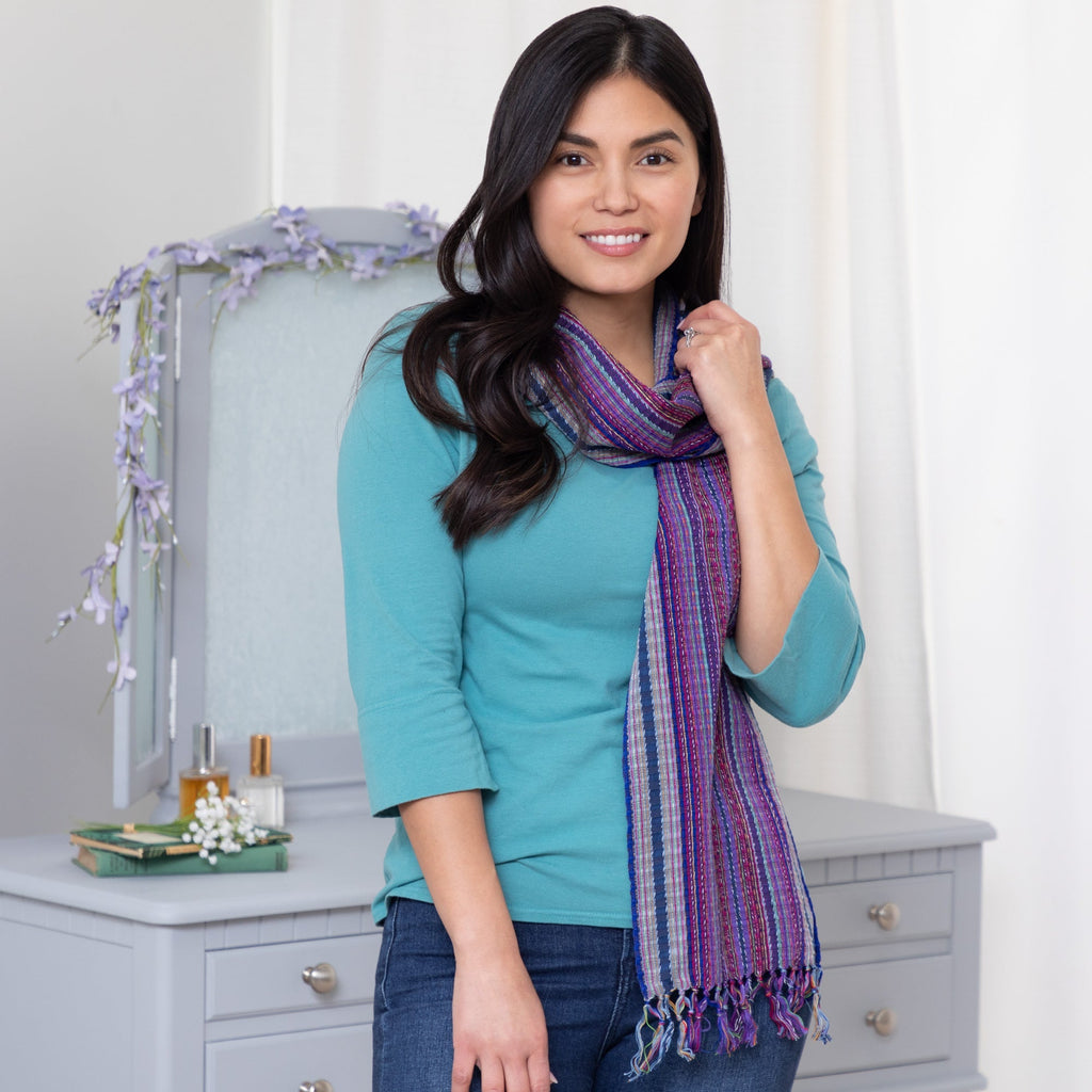 Kaleidoscope of Colors Scarf Scarves & Bandanas La Vie Bien Kaleidoscope of Colors Scarf