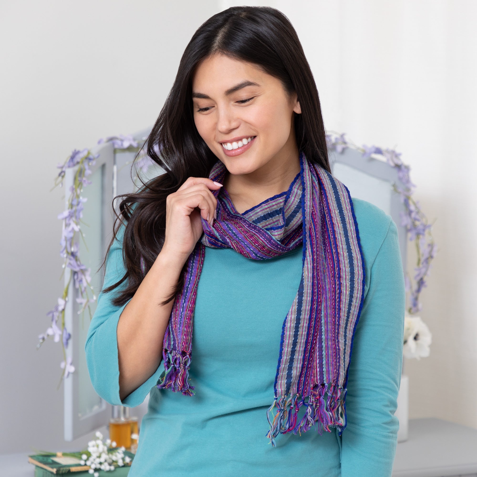 Kaleidoscope of Colors Scarf Scarves & Bandanas La Vie Bien Kaleidoscope of Colors Scarf
