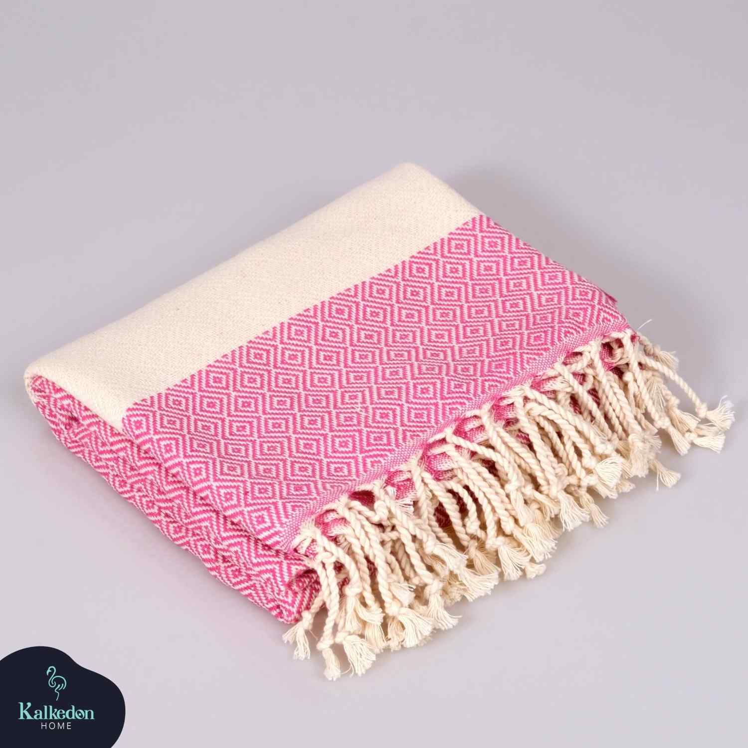 "Diamond" 100% Premium Turkish Cotton hand woven towel