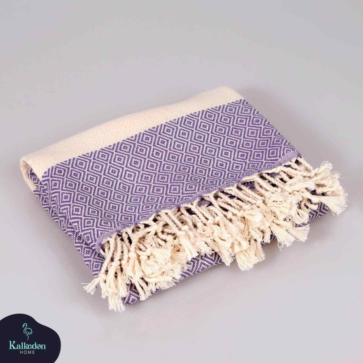 "Diamond" 100% Premium Turkish Cotton hand woven towel