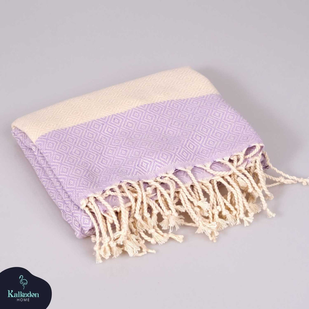"Diamond" 100% Premium Turkish Cotton hand woven towel