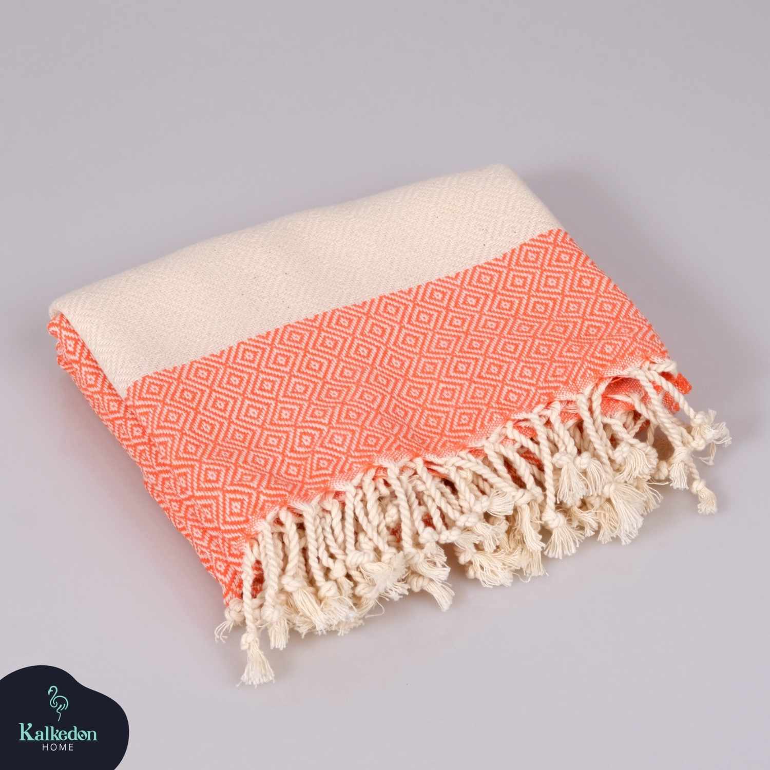 "Diamond" 100% Premium Turkish Cotton hand woven towel
